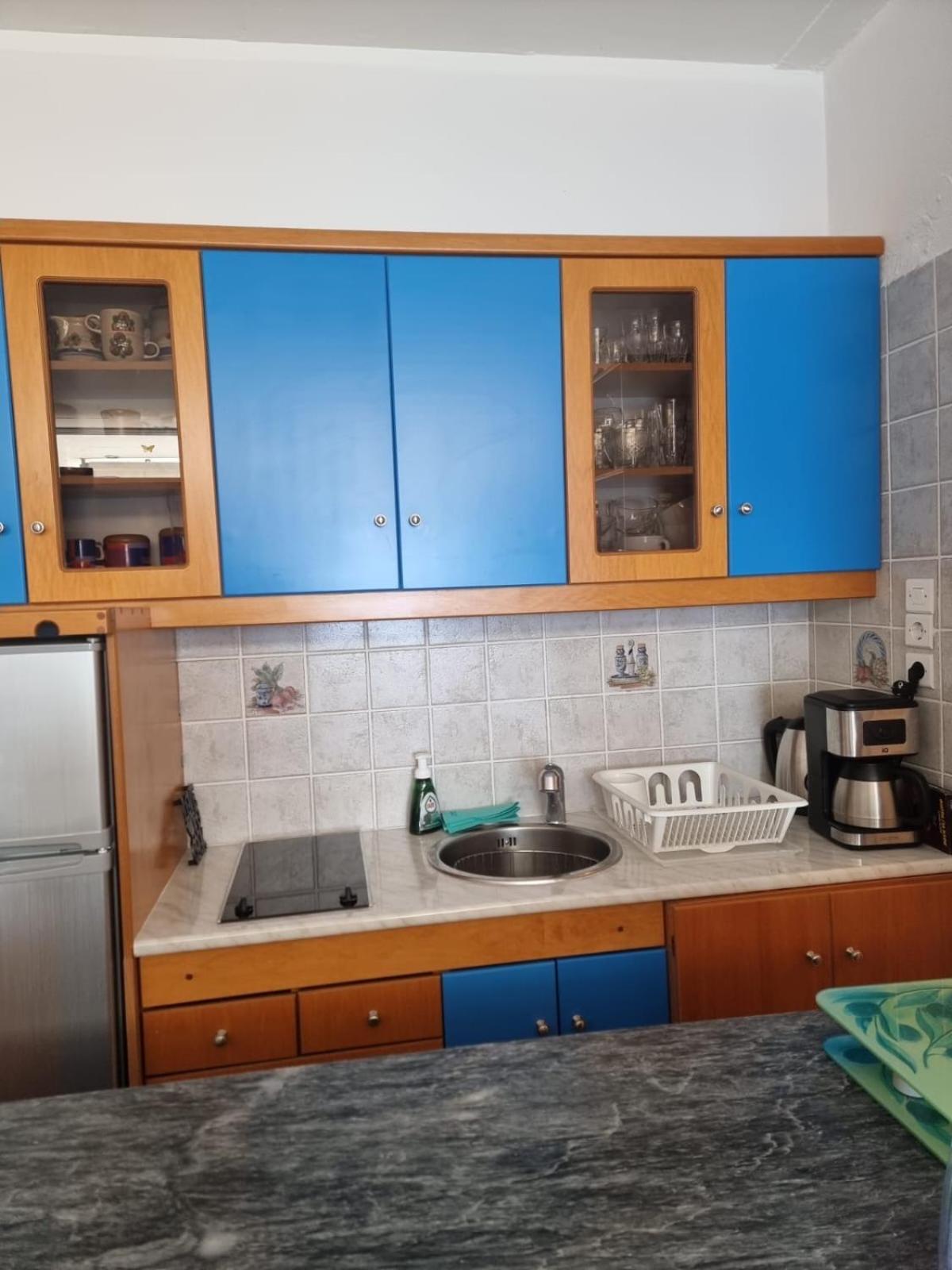 Atlas Apartment With Private Beach And Seaview Blue Лутракі Екстер'єр фото